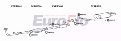 Система выпуска ОГ EuroFlo RR62323 2001B